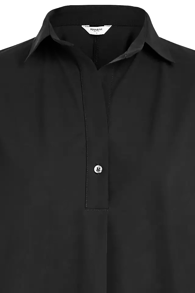 Penn & Ink NY - Lynn Blouse Black - 3