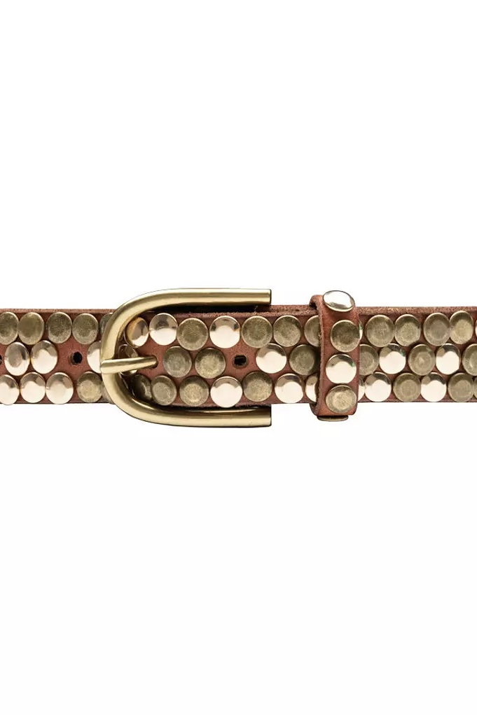Depeche - Jeans Belt Congac / Brass - 3