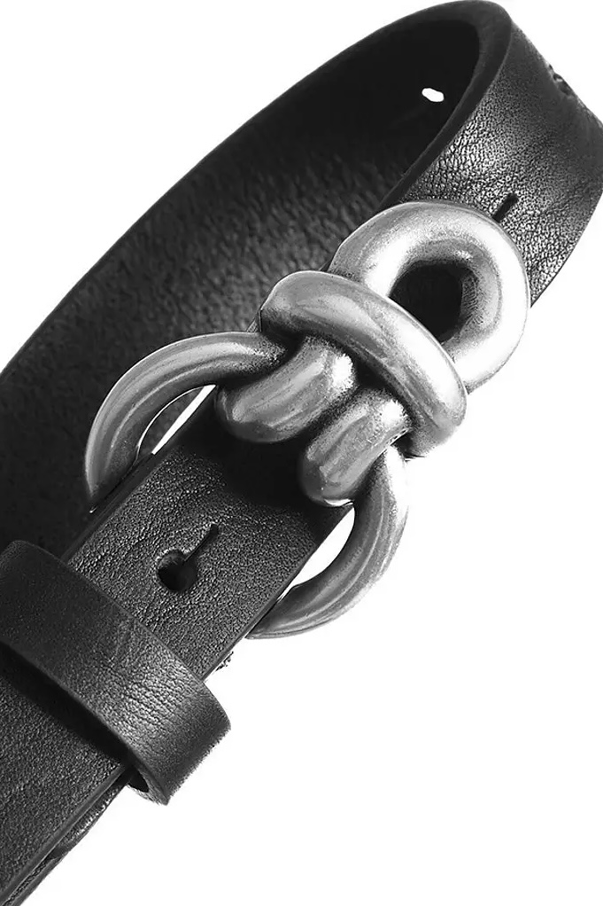 Depeche - Narrow Belt Black / Silver - 2