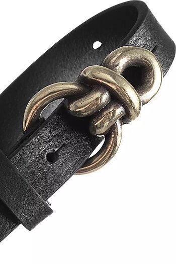 Depeche - Narrow Belt Black / Guld