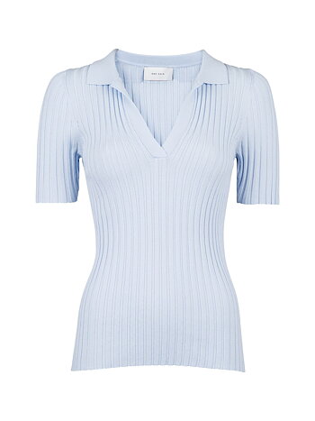 Neo Noir - Georgie Knit Tee Light Blue