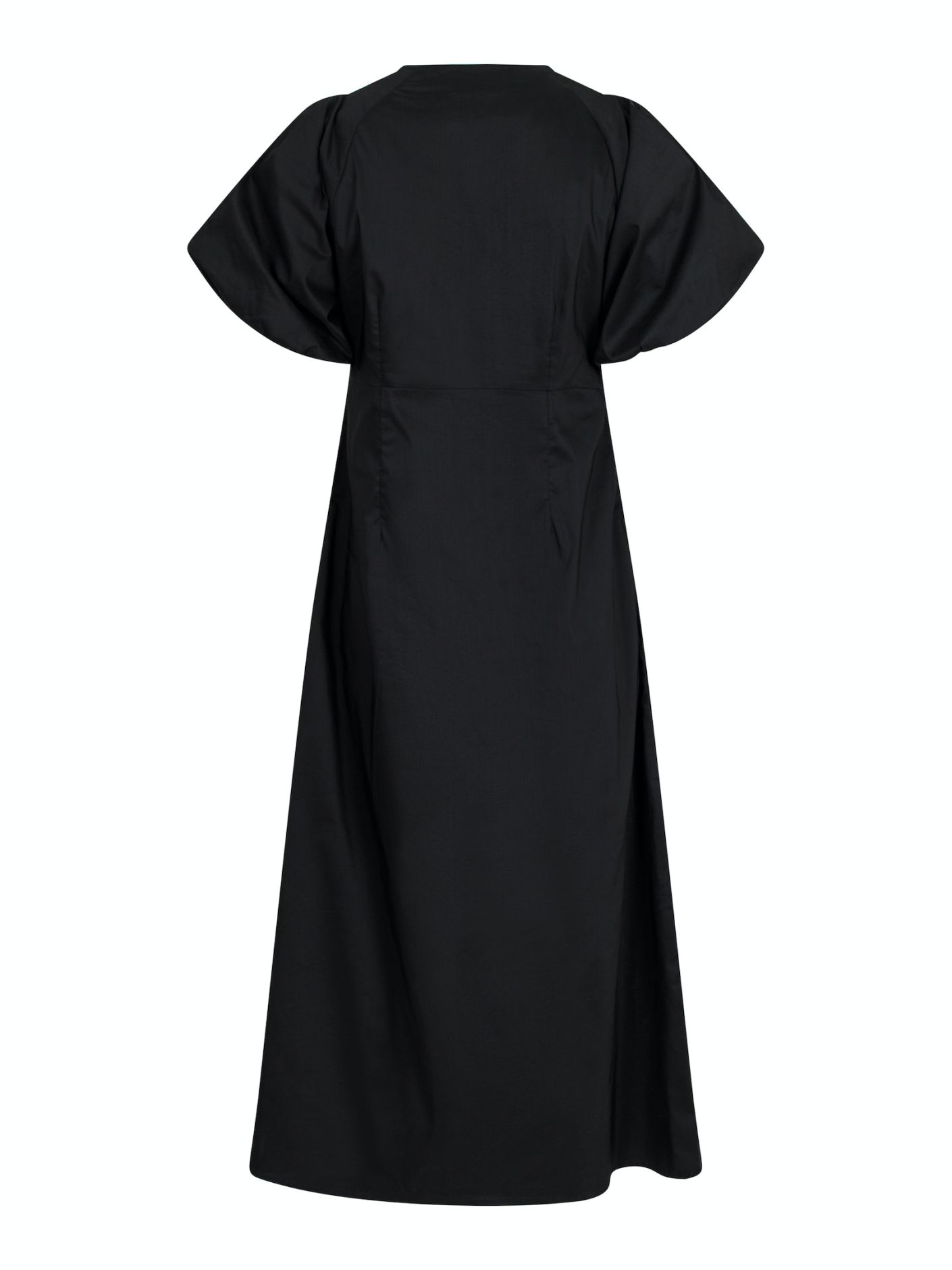 Neo Noir  - Illana Poplin Dress Black - 7