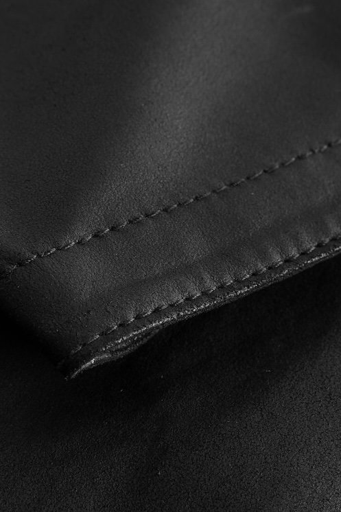 Depeche - Basic Sharon Shirt In Soft Leather Quality Black - 6