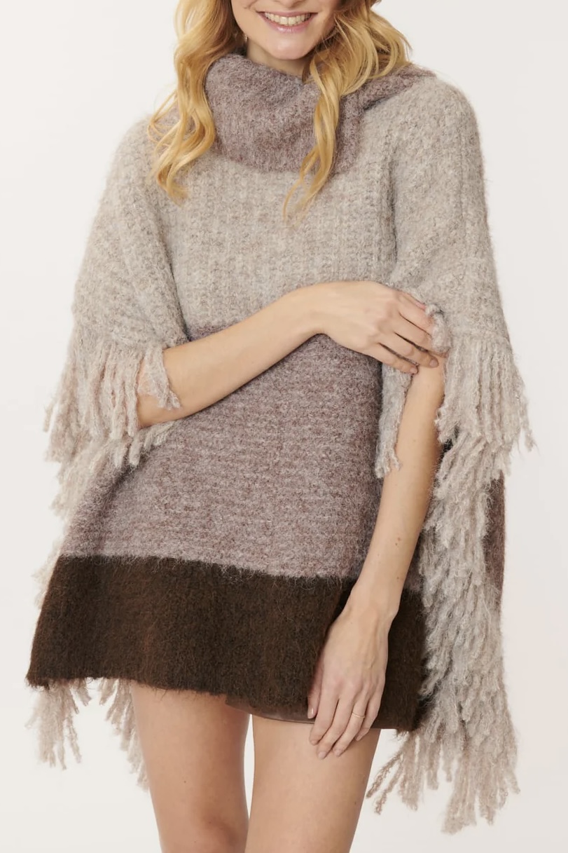 Derhy - Jacote Knitted Poncho