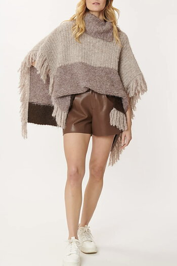 Derhy - Jacote Knitted Poncho