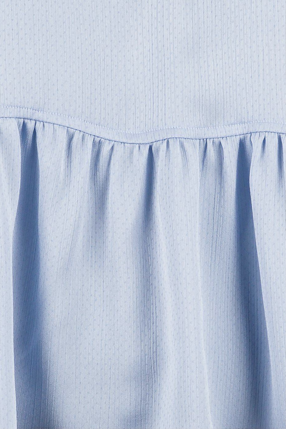 Neo Noir - Celia Solid Blouse Light Blue - 5