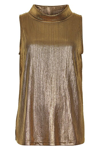 In Front  - Carly Top Gold