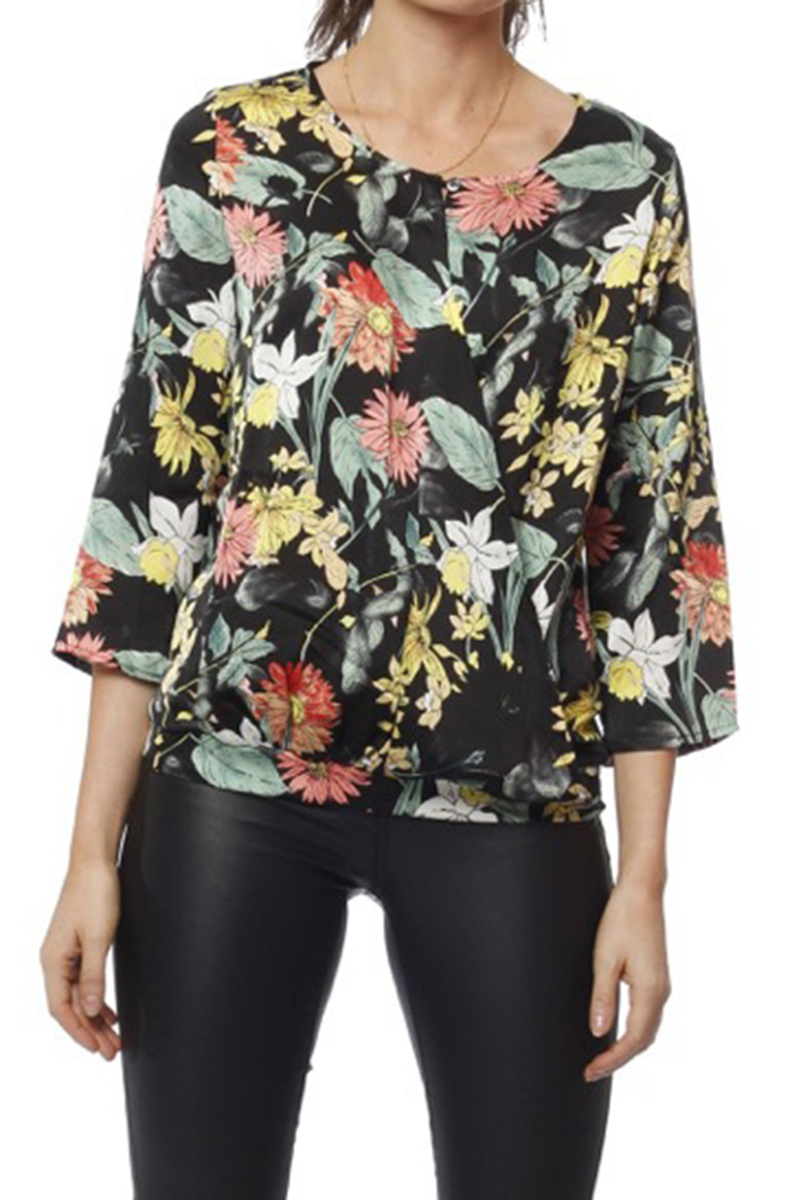 Rut & Cirkel - Flower Wrap Blouse