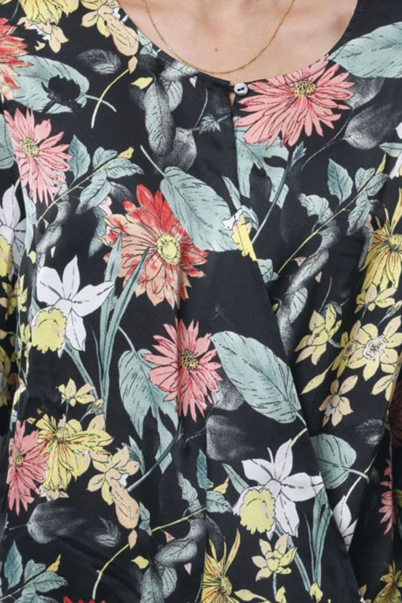 Rut & Cirkel - Flower Wrap Blouse - 3