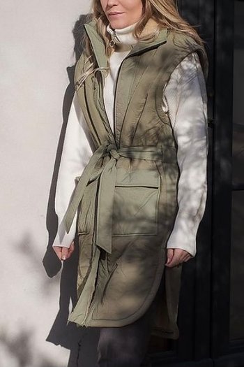 Neo Noir - BarbTeddy Waistcoat Dusty Mint