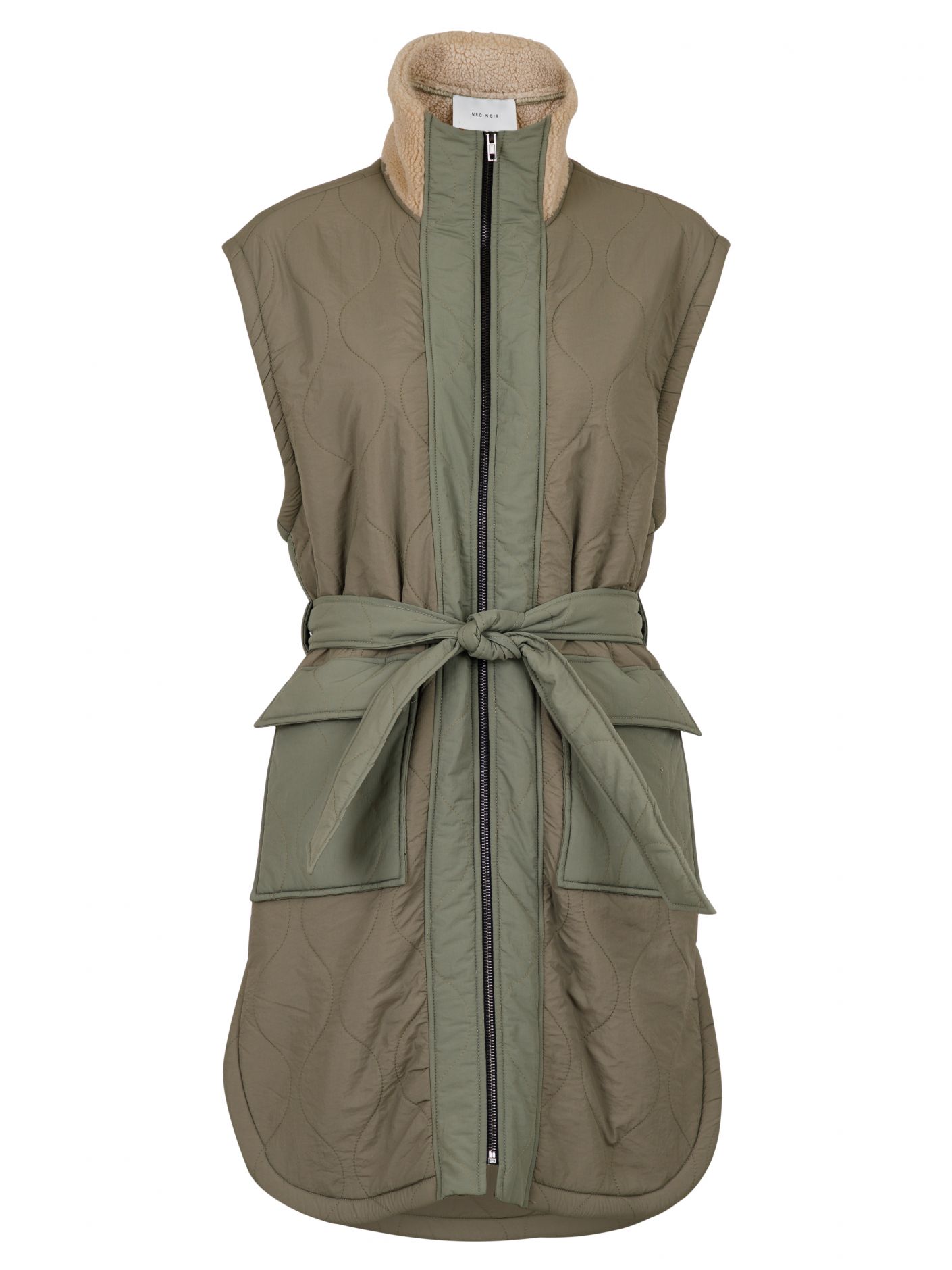 Neo Noir - BarbTeddy Waistcoat Dusty Mint - 4
