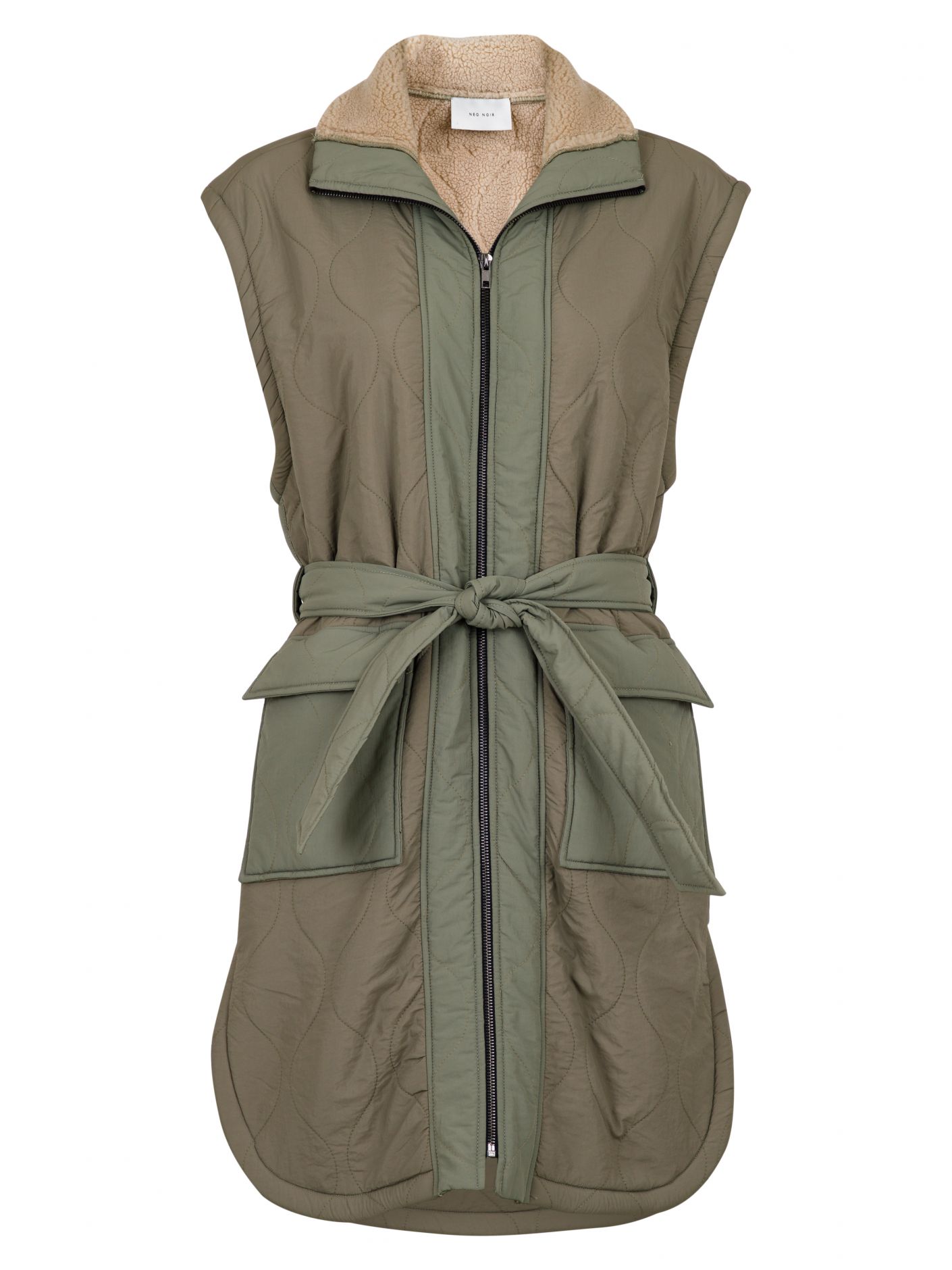 Neo Noir - BarbTeddy Waistcoat Dusty Mint - 5