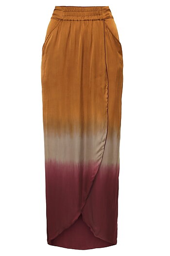 Rabens Saloner  - Tonal wrap skirt