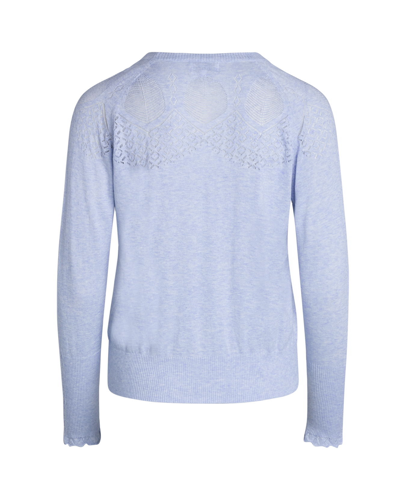 Noa Noa - Essential Cotton Knit Forever Blue Melange - 2