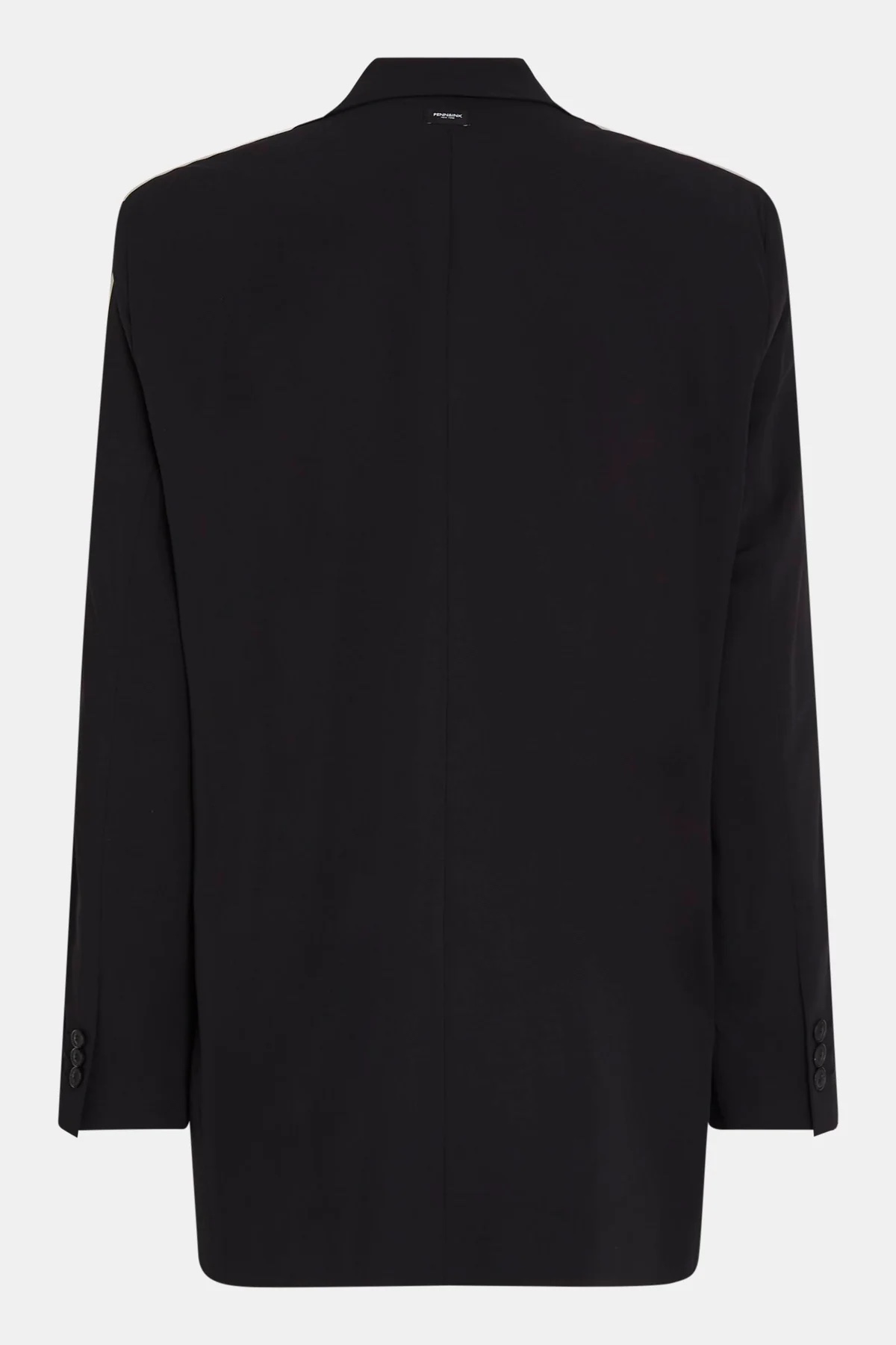 Penn & Ink NY  - Logan Stripe Blazer Black Sand - 5