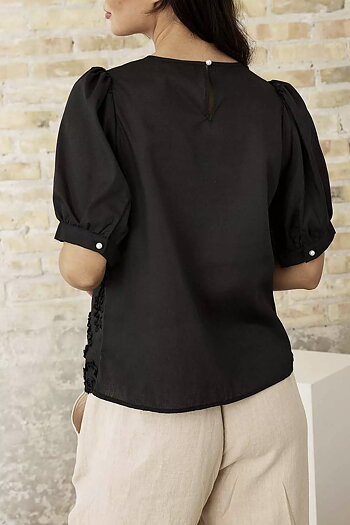  In Front - Malou Blouse Black