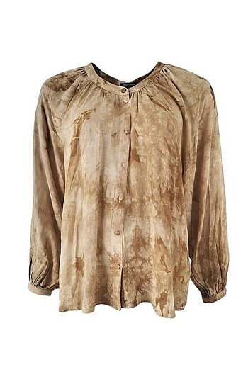 Black Colour - Ebba Tie Dye Shirt Sand