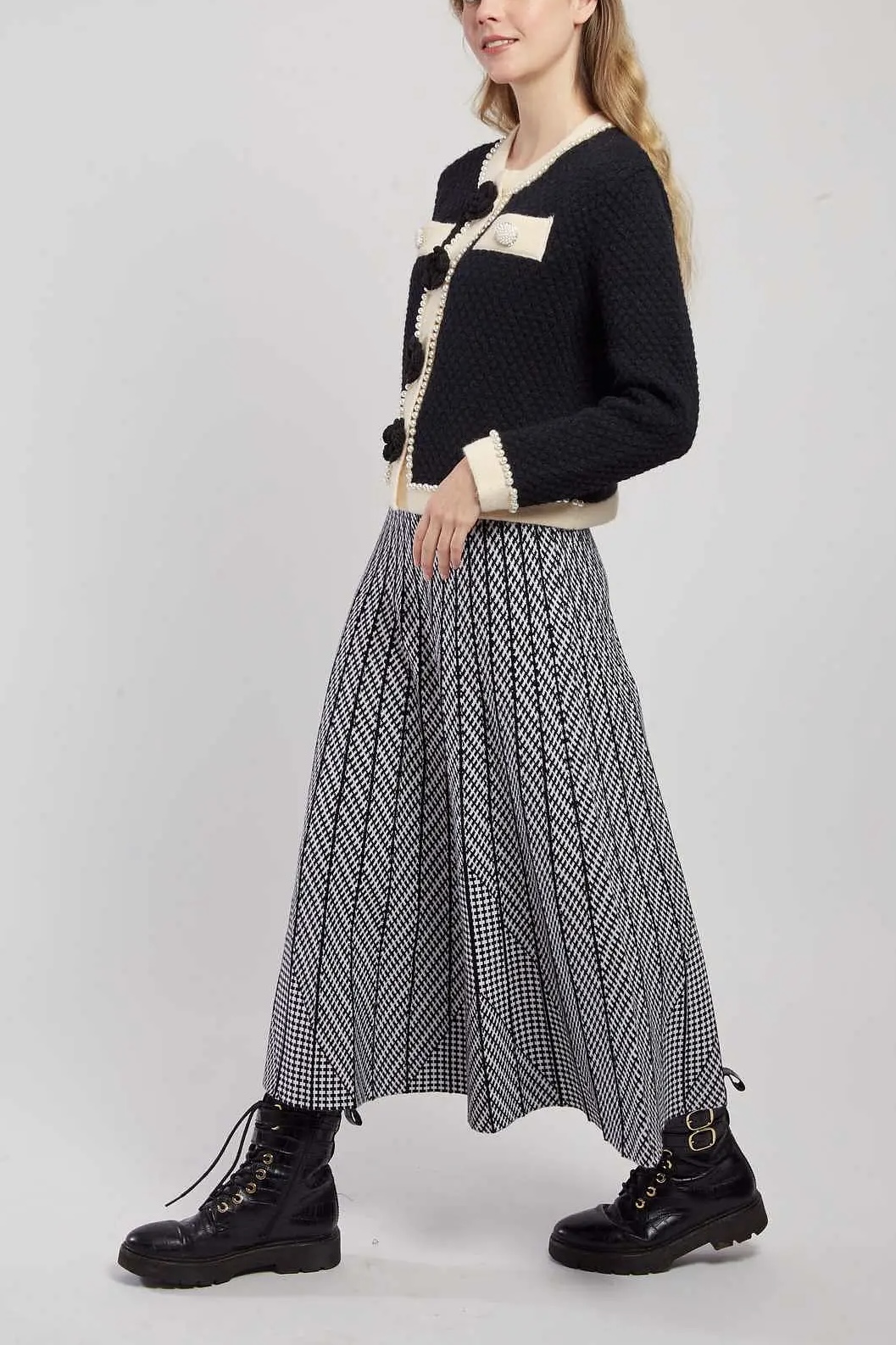 Derhy  - Danaelle Knitted Cardigan Black - 3