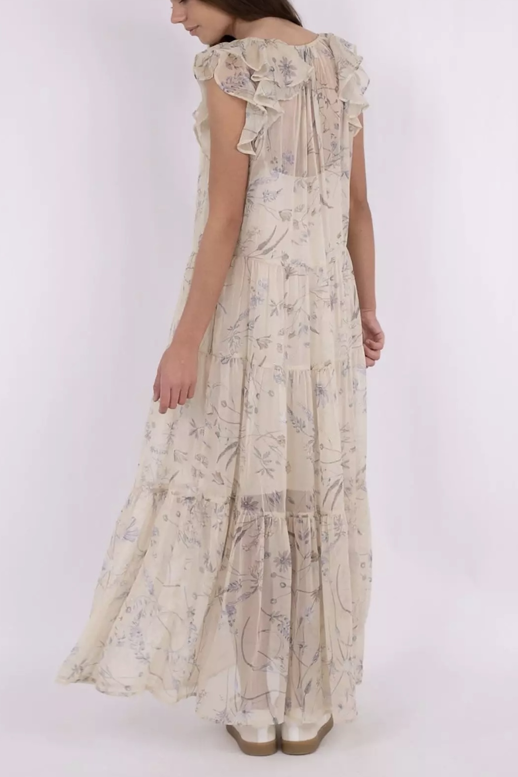 Neo Noir  - Messina Harvest Bloom Dress Light Yellow  - 2