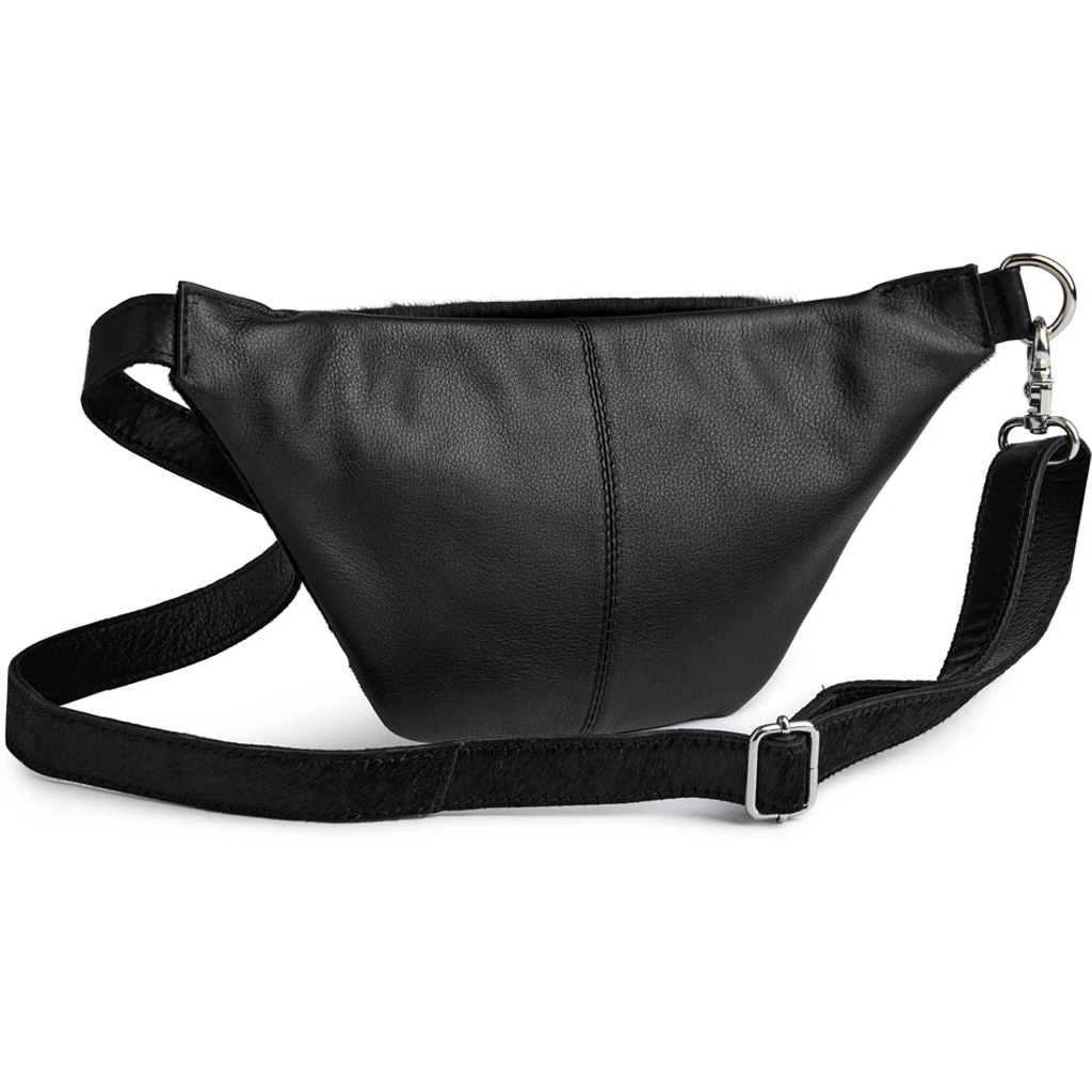 Depeche - Bumbag Cow Hair Black - 3