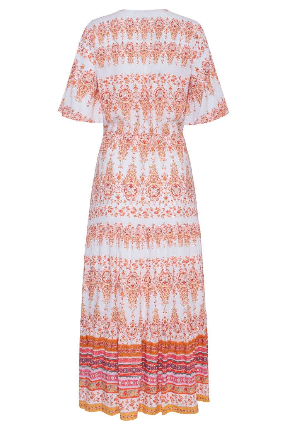 Smashed Lemon - Elegant Ornament Maxidress - 6