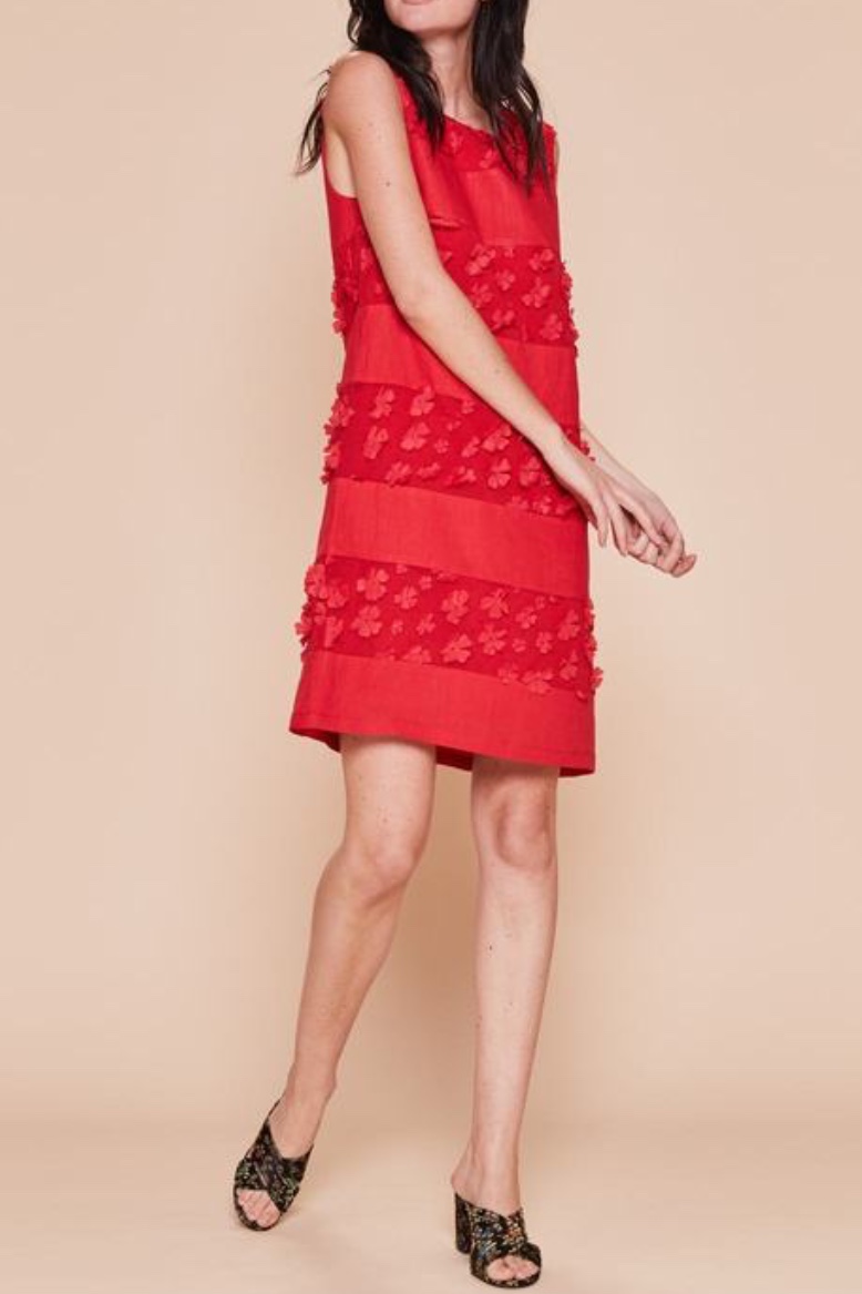 Derhy - Robe Ecuyere Red