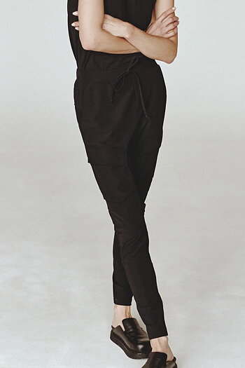 Penn & Ink NY - Cargo Trousers Black