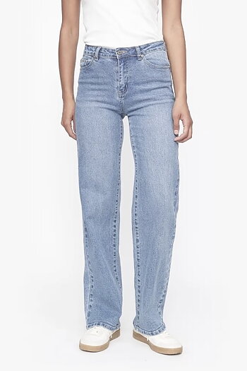 Mapp Jeans - Chino Flare Jeans Light Blue Used