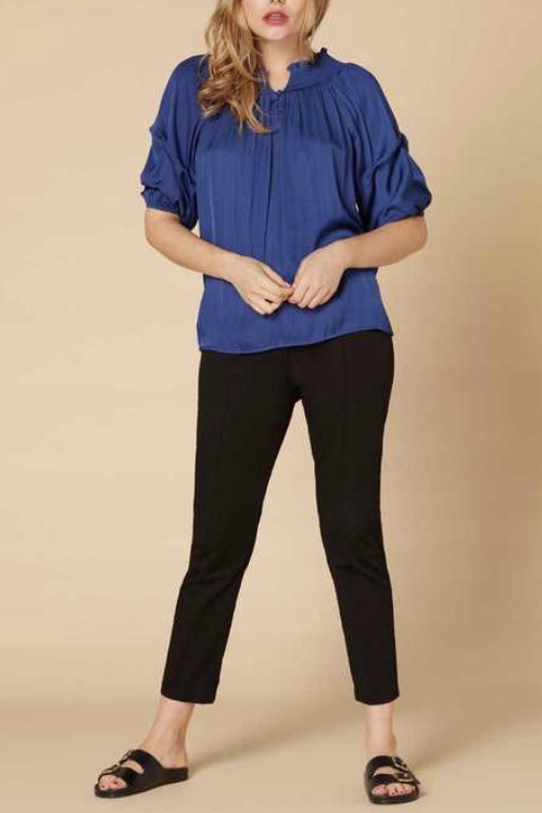 Derhy - Bresil Blouse Blue - 3