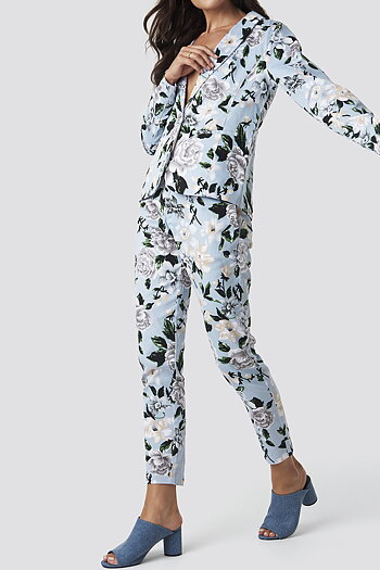 Rut & Circle  - Flower Suit Pant 