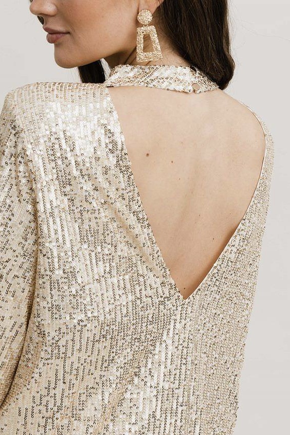 Rut & Circle - Alina Dress Gold - 4