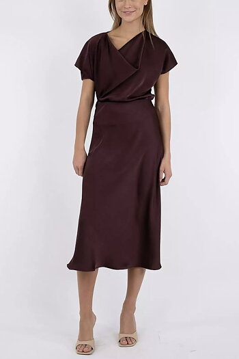Neo Noir - Bovary Skirt  Burgundy