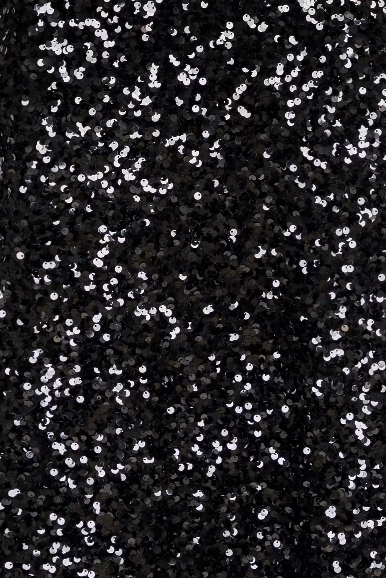 Neo Noir - Baira Fall Sequins Skirt Black - 7