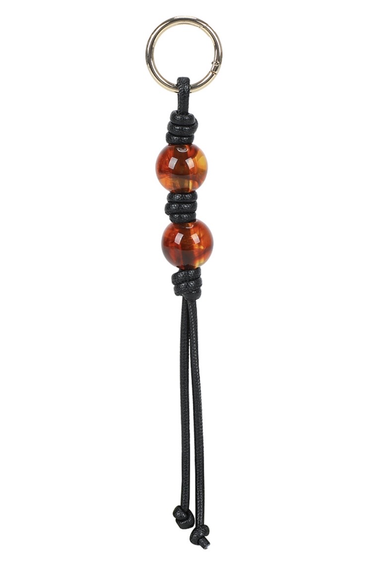 Ulrika Design - Charm Key Ring Black