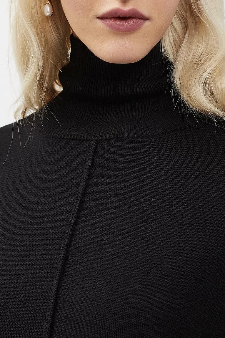 OttodÁme - Wool Blend Jumper Black - 4