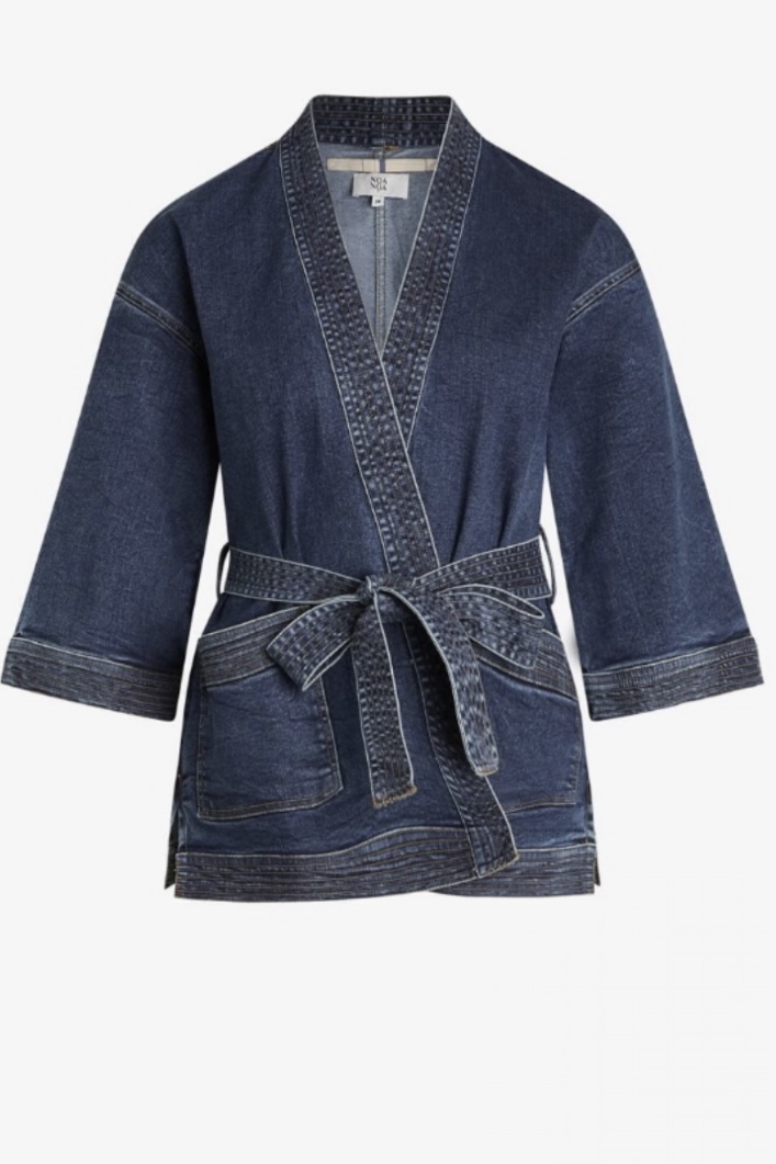 Noa Noa - Soft Denim Jacket Blue - 4