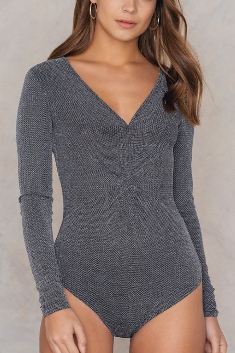 Rut & Circle  - Vilde Bodysuit Silver - 3