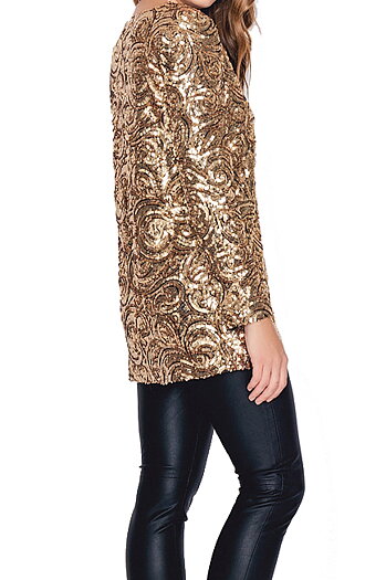 Dry Lake  - Saturn Tunic Gold