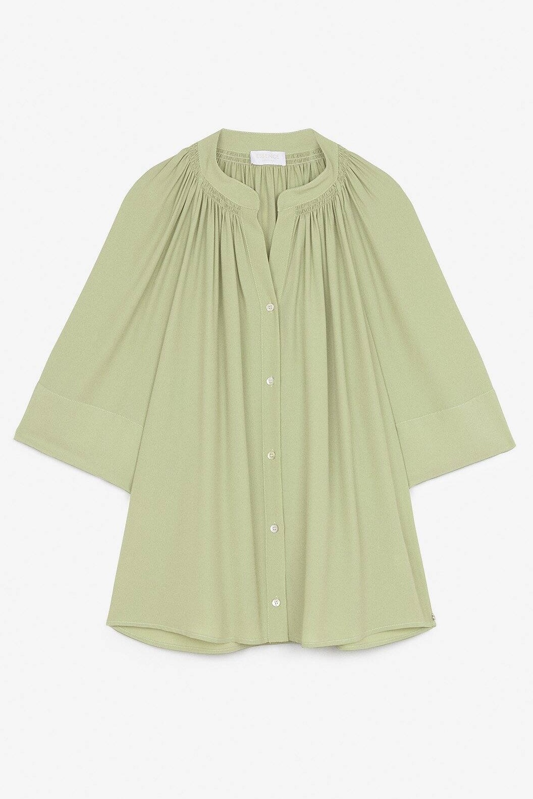 OttodÁme - Floating Blouse In Silk Mix - 5