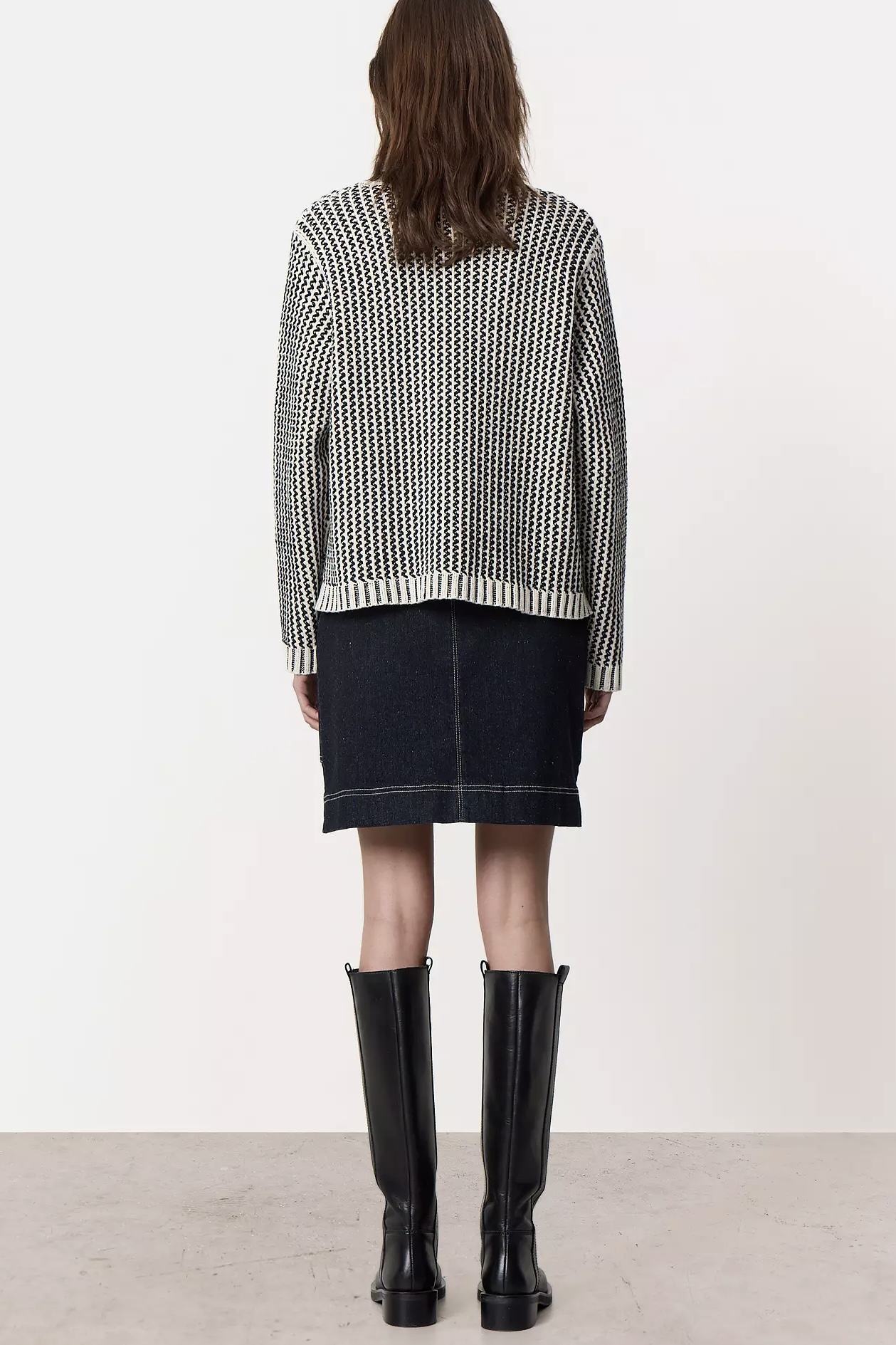 Leveté Room - Frigga 1 Pullover Black Combi - 5