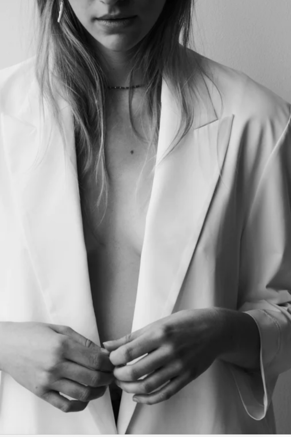 Penn & Ink NY - Blazer White - 3