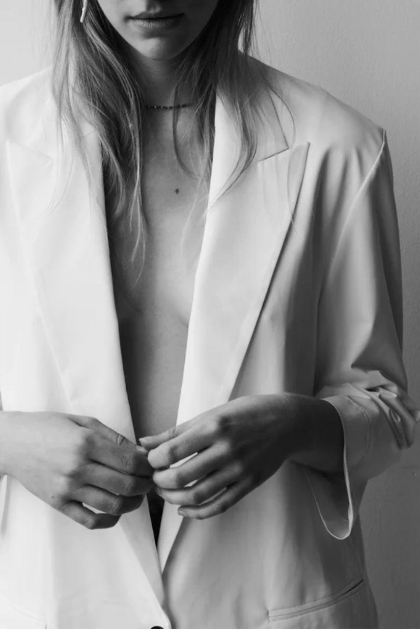 Penn & Ink NY - Blazer White - 4