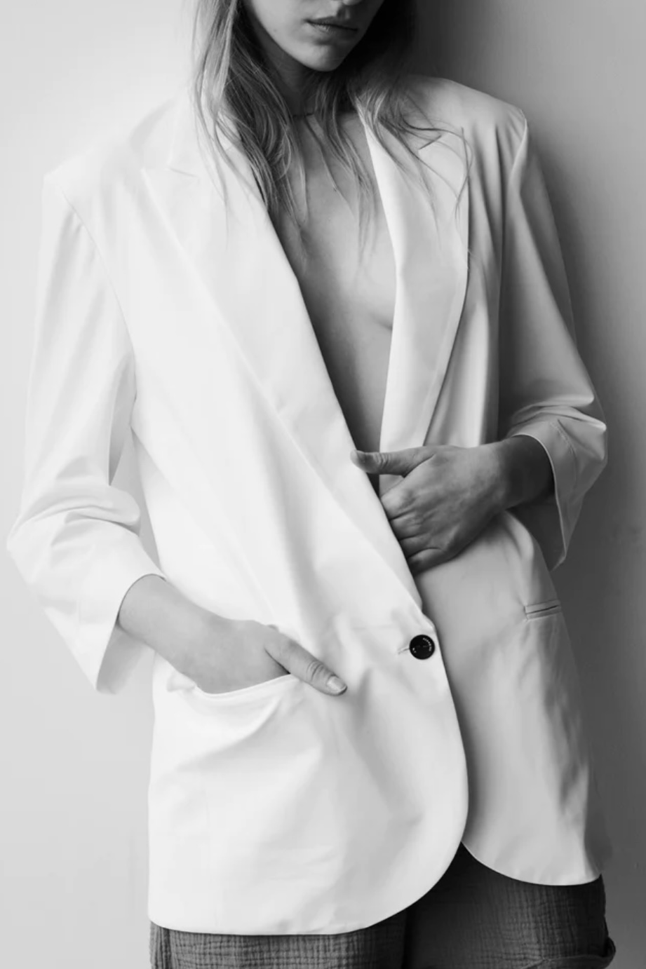 Penn & Ink NY - Blazer White - 2