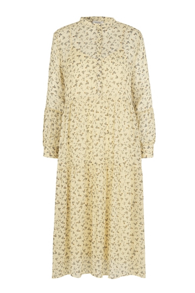  Levéte Room - Johanna Dress  Light Yellow - 3