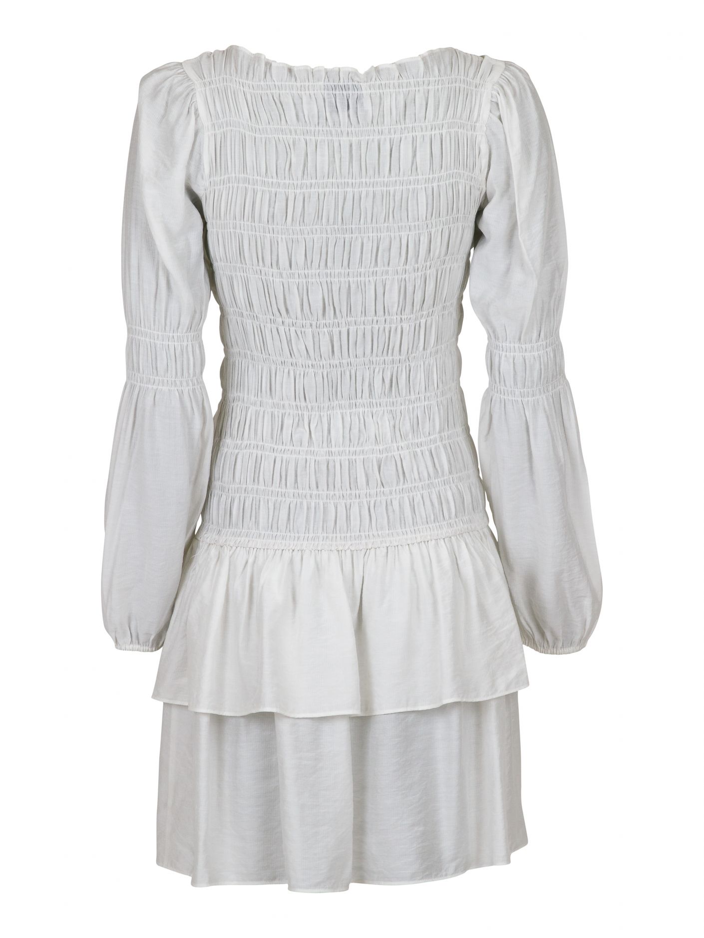 Neo Noir - Briselle White Smock Dress  - 5