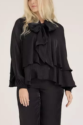 A-View - Vilja Blouse Black