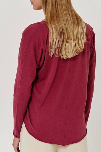 Cotton Candy - Noelle Longsleeves Maroon