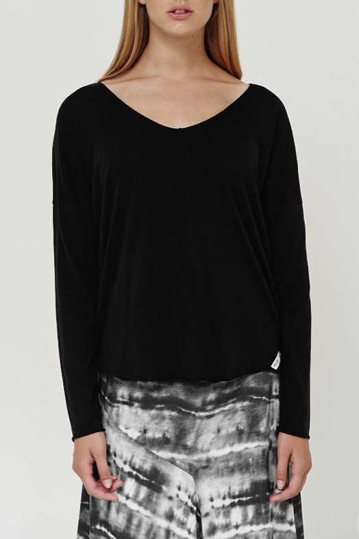 Cotton Candy - Noelle Longsleeves Black