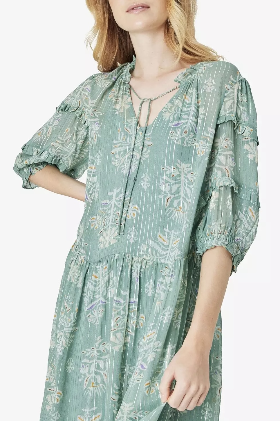 Noa Noa - Allie Dress Green - 2