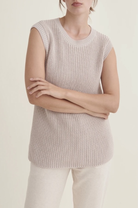 Basicapparel - Sweety Vest Sand